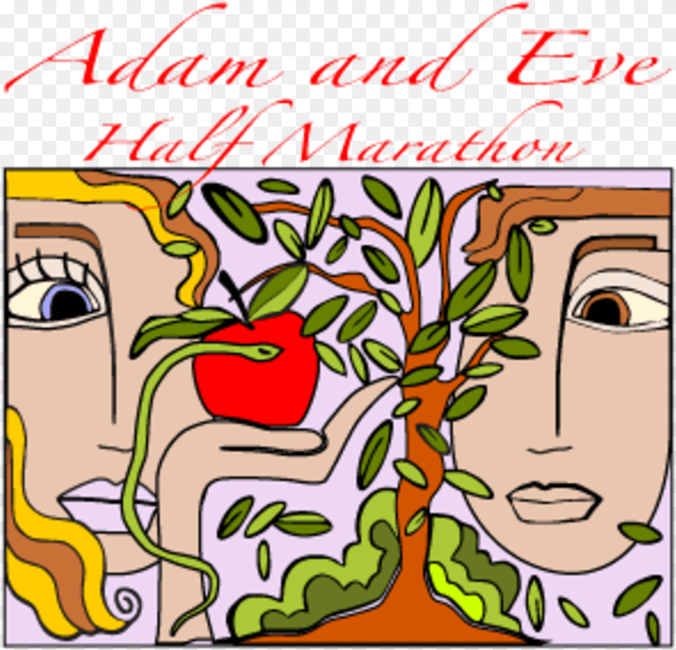 The Adam And Eve Half Marathon And 8k Will Celebrate, Book, Comics, Publication, Face Png Image