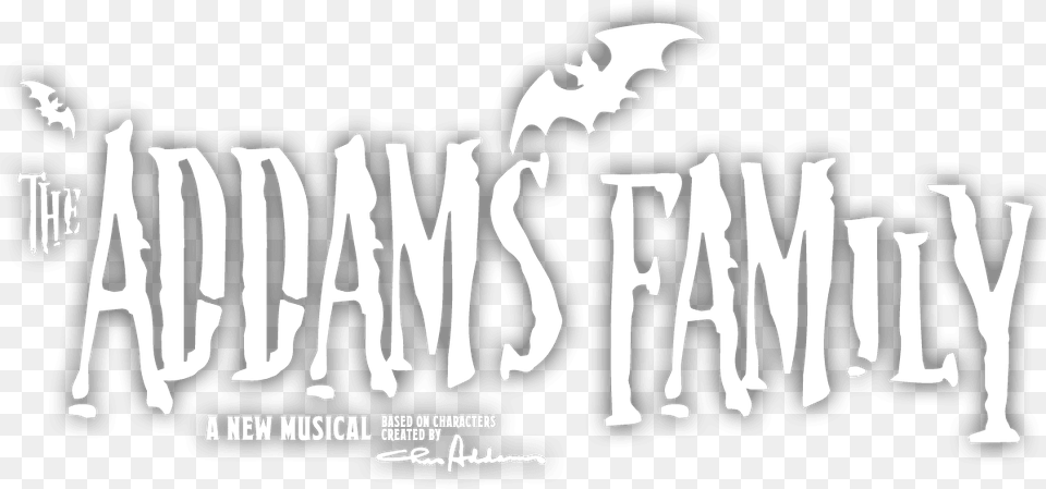 The Addams Family Addams Family Logo Transparent, Stencil, Baby, Person, Text Free Png