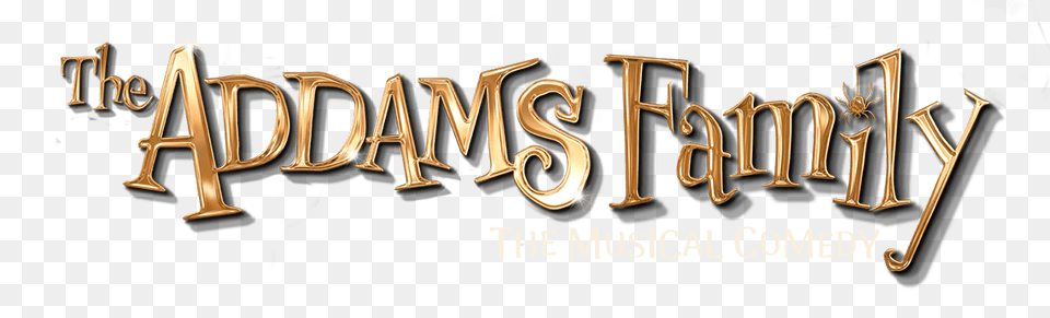 The Addams Family The Musical Comedy Logo, Book, Publication, Text, Calligraphy Png