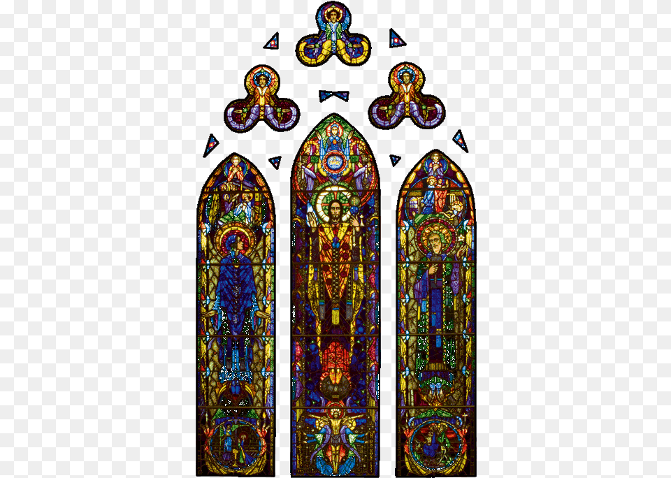 The Adoration Of The Magi Stained Glass, Art, Stained Glass, Person, Cross Png