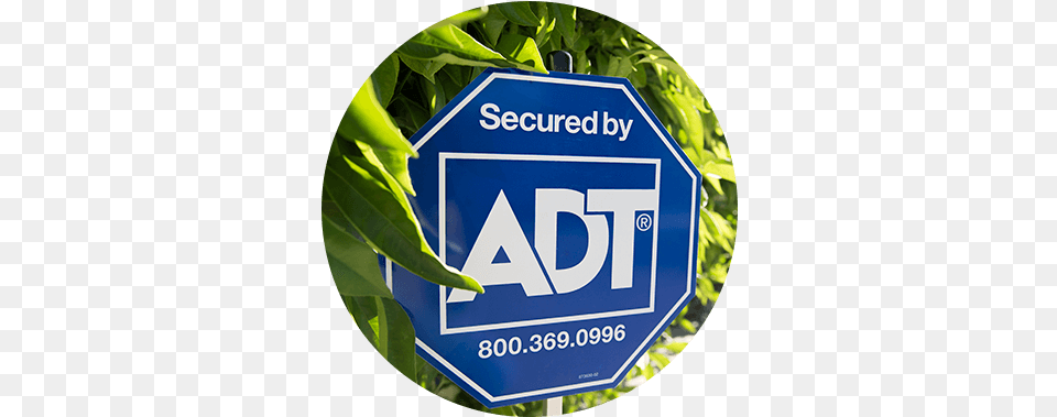 The Adt Commitment Adt 1 Authentic Home Security Yard Sign, Symbol, Road Sign Png Image