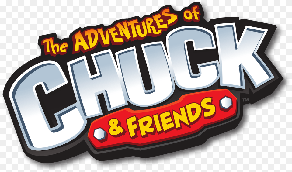 The Adventures Of Chuck And Friends, Logo, Dynamite, Weapon Free Transparent Png