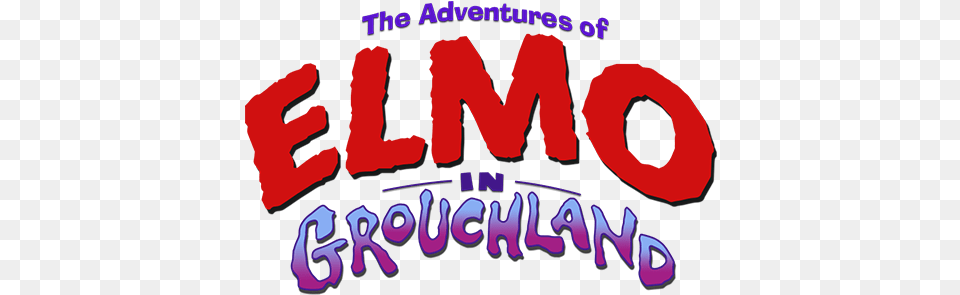 The Adventures Of Elmo In Grouchland 5337e925d7025 Adventures Of Elmo In Grouchland Logo, Purple, Dynamite, Weapon, Text Free Transparent Png