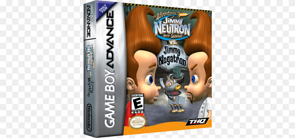 The Adventures Of Jimmy Neutron Boy Genius Vs Super Mario Advance 2 Box, Baby, Person Free Png