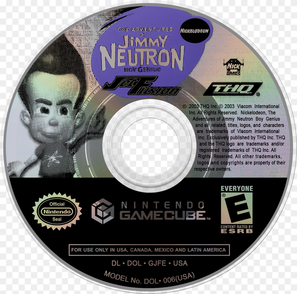 The Adventures Of Jimmy Neutron Mario Kart Double Dash Disc, Disk, Dvd, Baby, Person Free Transparent Png