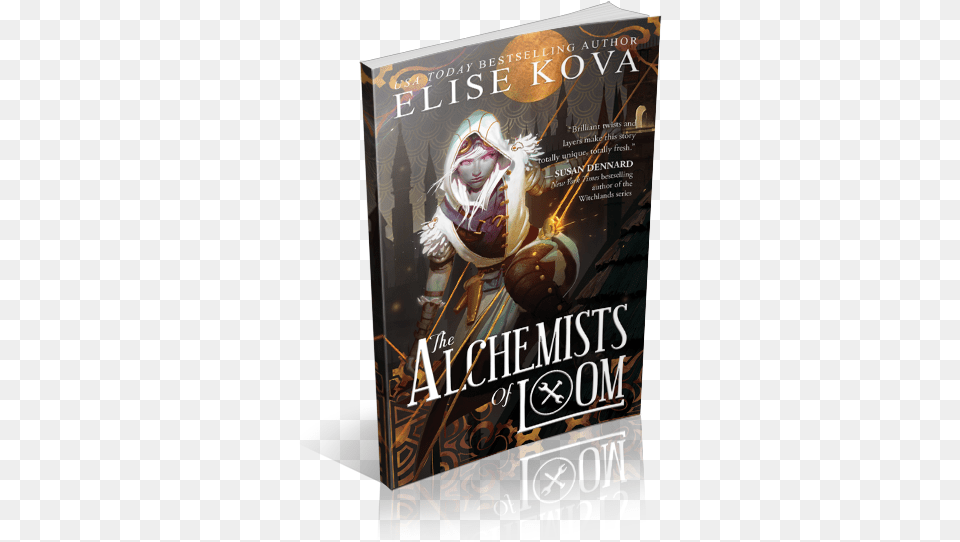 The Alchemists Of Loom By Elise Kova Alchemists Of Loom, Book, Publication, Novel, Advertisement Free Transparent Png