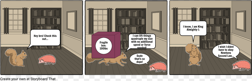 The Almighty Squirrel Cartoon, Book, Comics, Publication, Indoors Free Png