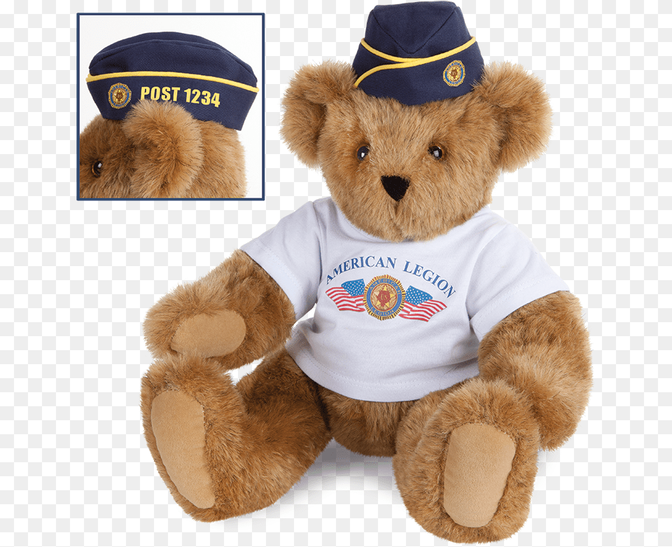The American Legion Bear Soft, Teddy Bear, Toy Png
