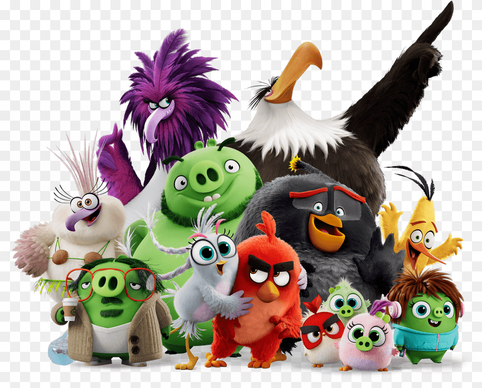 The Angry Birds Movie Angry Birds 2 Film, Toy, Plush, Poultry, Animal Free Png Download