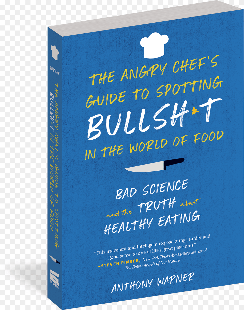 The Angry Chef39s Guide To Spotting Bullsht In The Book Cover Free Transparent Png