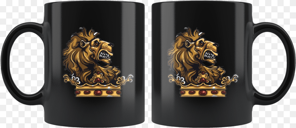 The Angry Lion King Mug Drinkware Lion, Cup, Animal, Mammal, Wildlife Free Png Download