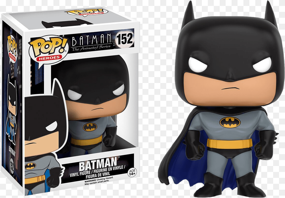 The Animated Series Batman Animated Series Pop, Toy, Person, Face, Head Free Transparent Png