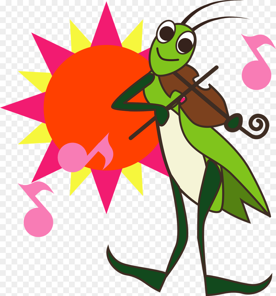 The Ant And The Grasshopper Clipart, Art, Graphics, Animal, Shark Free Png Download