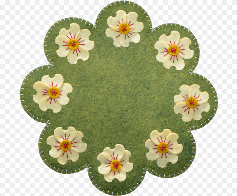 The Apple Blossom Mat Kit Makes An 834 Mat With The International Islamic University Malaysia, Applique, Plant, Pattern, Leaf Png Image
