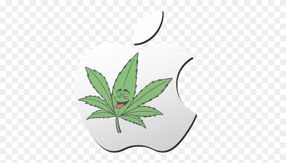 The Apple Ivape Marijuana Drawing, Leaf, Plant, Herbal, Herbs Free Transparent Png