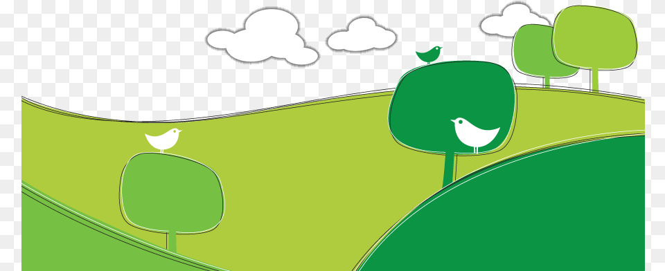 The Apple Tree Cartoon, Green, Animal, Bird, Outdoors Free Transparent Png