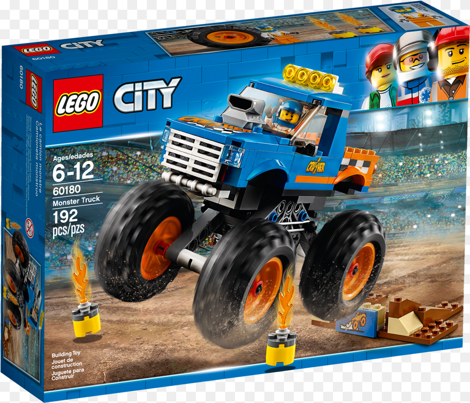 The Areas Best Selection Of Lego Lego City Monster Truck, Wheel, Machine, Person, Tire Free Transparent Png