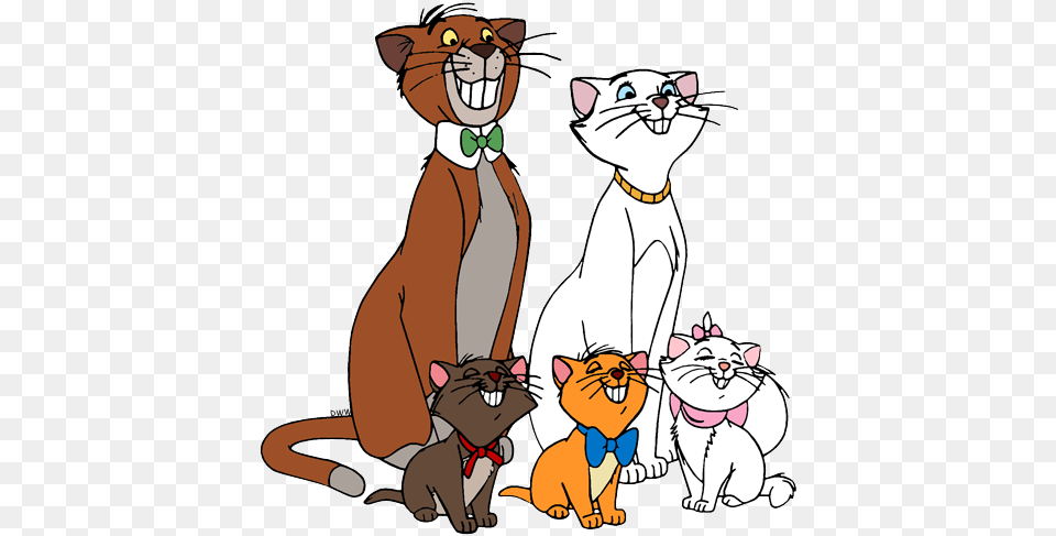 The Aristocats Clip Art Disney Clip Art Galore, Cartoon, Animal, Cat, Mammal Free Transparent Png