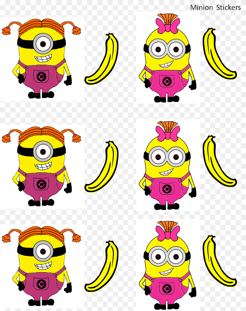 The Art Bug Minion Themed Party Printables Minions, Banana, Food, Fruit, Plant Free Transparent Png