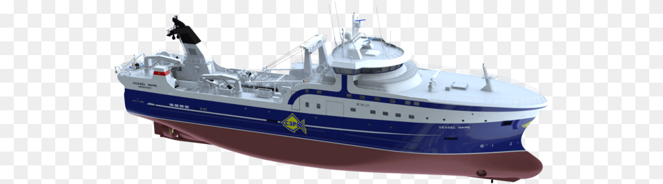 The Art Of Designing Factories That Operate Inside Fishing Trawler, Boat, Transportation, Vehicle, Yacht Png