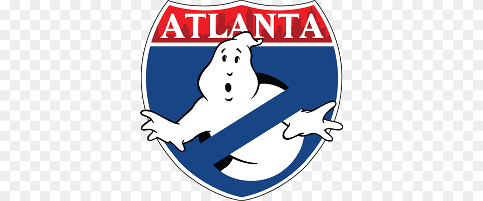 The Atlanta Ghostbusters Logo The Atlanta Ghostbusters Ghostbuster Iron On Transfer, Animal, Fish, Sea Life, Shark Free Png