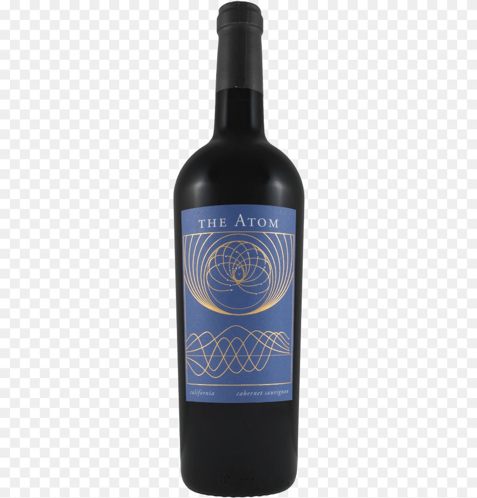 The Atom Dark Matter Cabernet Sauvignon Wine Bottle, Alcohol, Beverage, Liquor, Beer Png Image