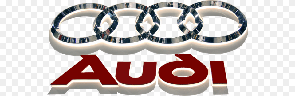 The Audi Badge Audi Logo In 3d, Smoke Pipe, Text, Accessories Free Png