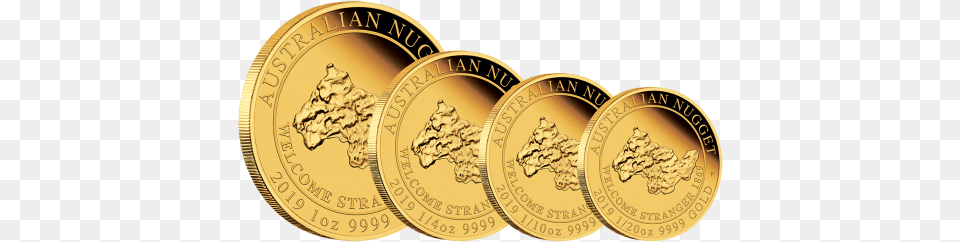The Australian Gold Nugget The 4 Coin Set 150th Cash, Money Free Png