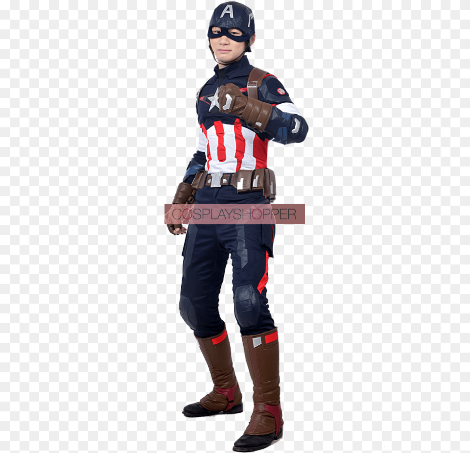 The Avengers 2 Captain America Cosplay Costumetitle Captain America Cosplay, People, Person, Man, Male Free Transparent Png
