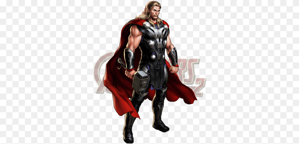 The Avengers Age Of Ultron Thor Thor Marvel Avengers, Clothing, Costume, Person, Adult Free Png Download