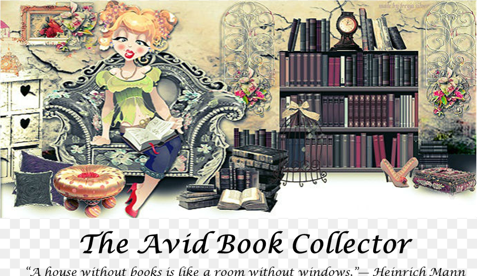The Avid Book Collector Pecans Giveaway Promotion Fb Cover Photo For Book Lover, Publication, Furniture, Person, Library Free Png Download
