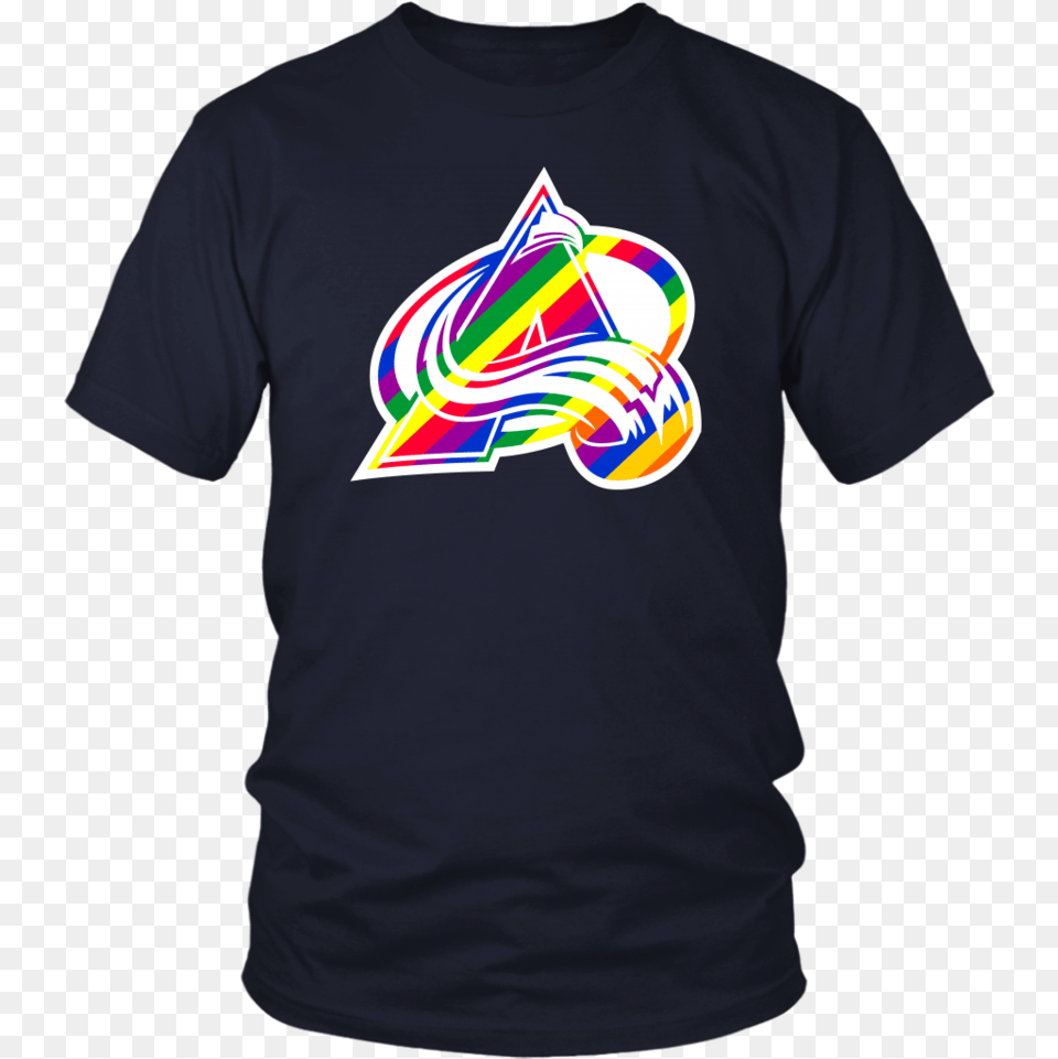 The Avs Pride Shirt Colorado Avalanche We Are The Champions Raptors, Clothing, T-shirt Png Image