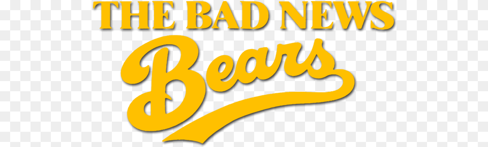 The Bad News Bears Movie Logo Fielding Amp Safan Amp Chihara Bad News Bears, Text, Book, Publication Free Png