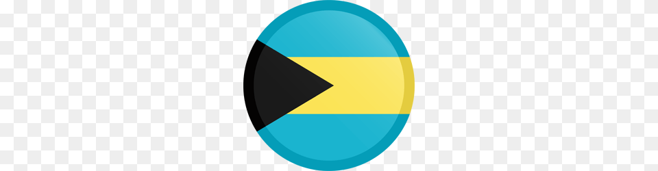 The Bahamas Flag Clipart, Disk, Sphere Free Png Download