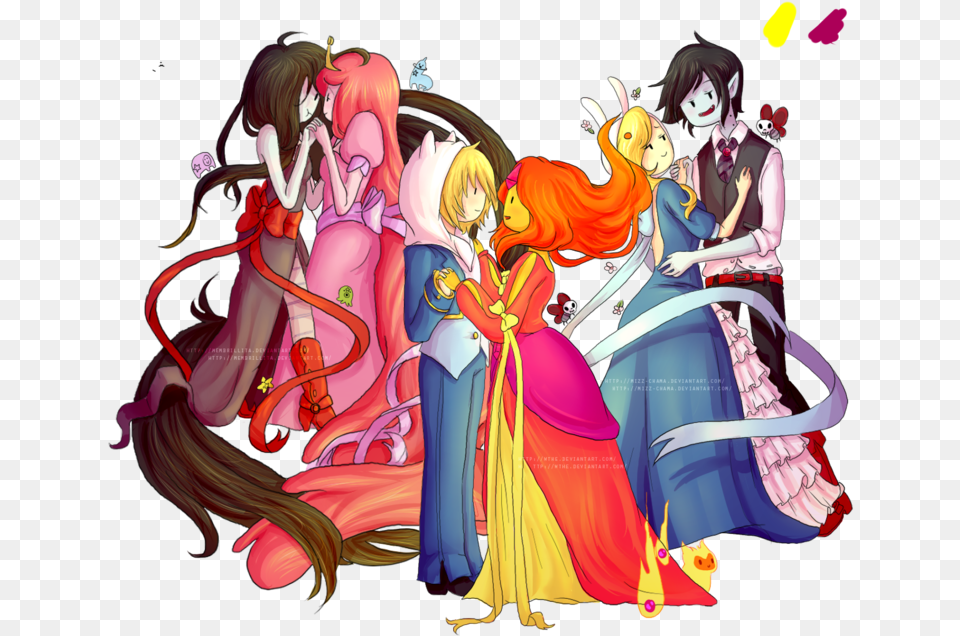 The Ball Adventure Time Anime Fire Princess, Publication, Book, Comics, Adult Png
