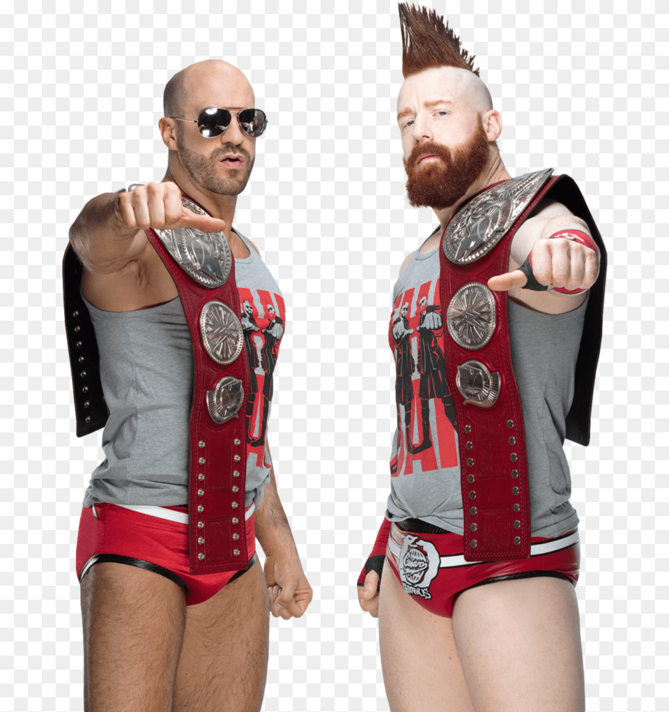 The Bar Won The Raw Tag Team Championship On The 2nd Cesaro And Sheamus, Accessories, Sunglasses, Vest, Clothing Free Transparent Png
