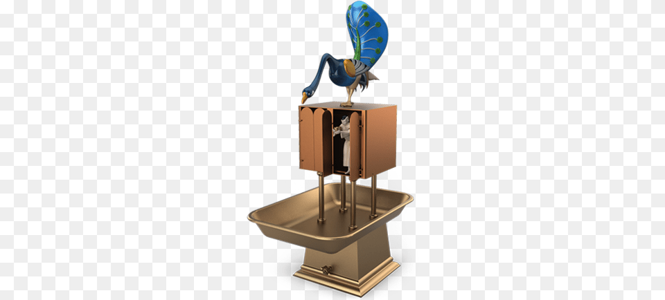 The Basin Of The Peacock For Washing The Hands Illustration, Figurine, Box Png