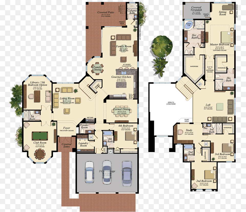 The Bassano Floorplan Bridges Florida Homes Construction, Diagram, Floor Plan, Neighborhood, Plant Png