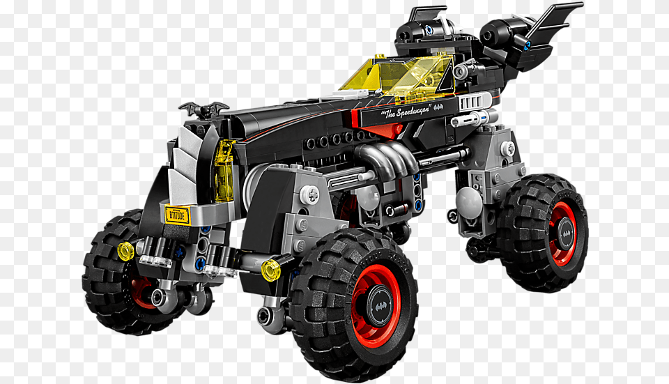 The Batmobile Lego Batman Movie Batmobile, Device, Tool, Plant, Lawn Mower Png Image
