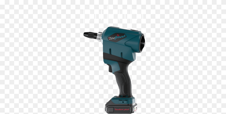 The Battery Riveter Rivsmart Has Very Compact Dimensions Impact Wrench, Device, Power Drill, Tool Free Transparent Png