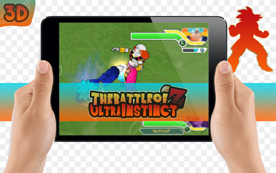 The Battle Of Z Ultra Instinct S2 Tablet Computer, Electronics, Game, Super Mario, Tablet Computer Free Transparent Png