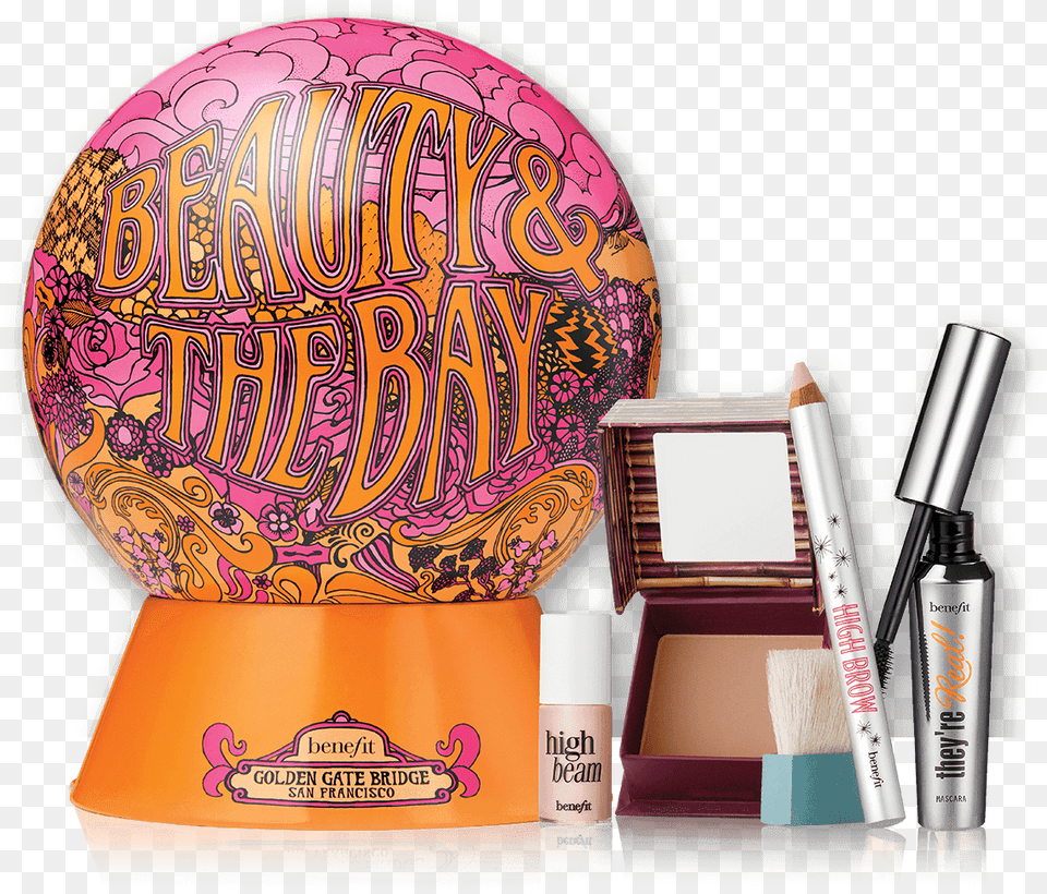 The Bay Christmas Kit Comes With Four Benefit Favourites Beauty And The Bay Kit, Cosmetics, Face, Head, Person Free Png Download