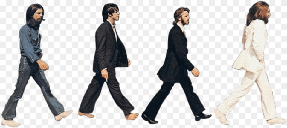 The Beatles Abbey Road Abbey Road Cut Out, Walking, Sleeve, Clothing, Coat Free Png