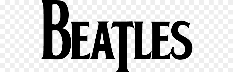 The Beatles Beatles Logo Font, Gray Png Image