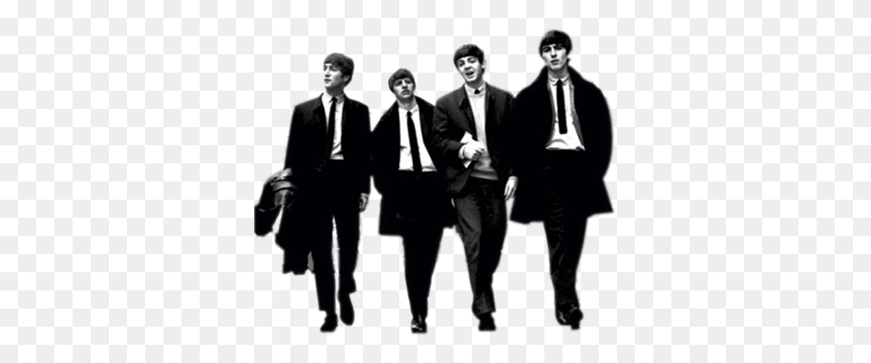 The Beatles Walking Suit, Person, Clothing, Coat Free Transparent Png