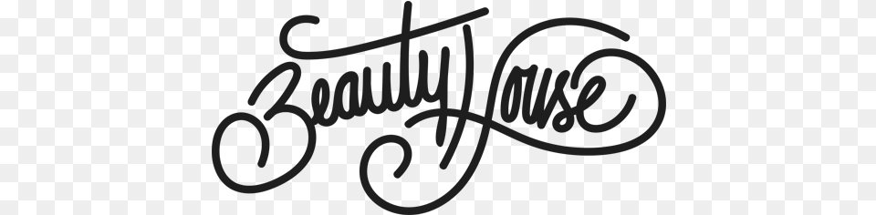 The Beauty House, Handwriting, Text, Calligraphy Free Transparent Png