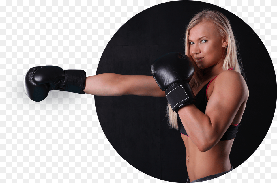 The Beauty Of Boxing Athenas Fight Club Boxing Glove, Adult, Person, Female, Clothing Png Image