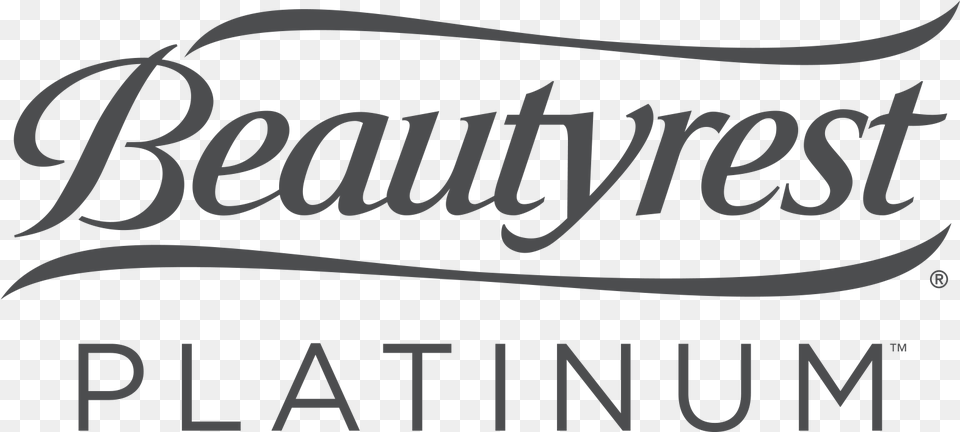 The Beautyrest Platinum Collection Was Created To Bridge Beautyrest Silver Hybrid Logo, Text, Calligraphy, Handwriting Free Png Download