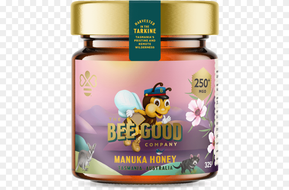 The Bee Good Co Cartoon, Food, Honey, Animal, Mammal Png Image