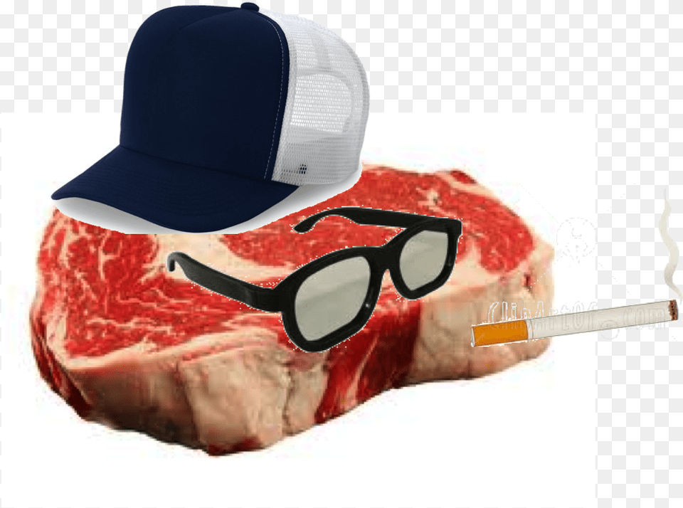 The Beef Lobby39s New Hipster Pr Army Raw Meat Transparent, Baseball Cap, Cap, Clothing, Hat Png